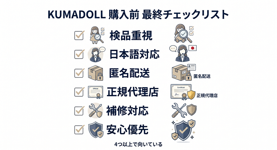 Kumadollを購入するべきかのまとめ