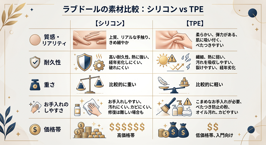 ラブドールの選び方